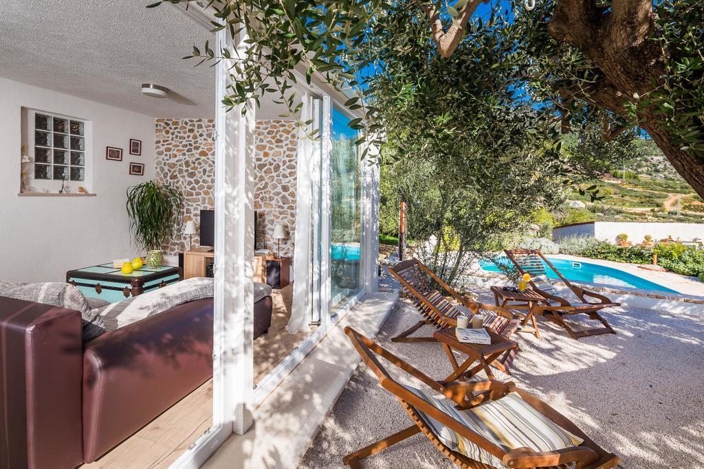 Holiday Home Zlatni San - Private Heated Pool Bol Camera foto