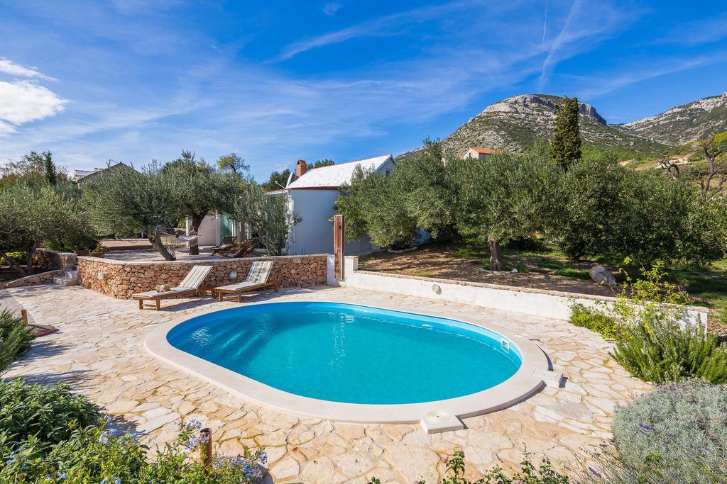 Holiday Home Zlatni San - Private Heated Pool Bol Camera foto